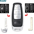 Модифицированный чехол для автомобильного ключа с дистанционным управлением чехол для смарт-ключа обновленный для Audi A3 A4 A6 A5 A7 A8 TT Q2 Q3 Q5 Q7 S3 RS3 чехол для ключа с дистанционным управлением