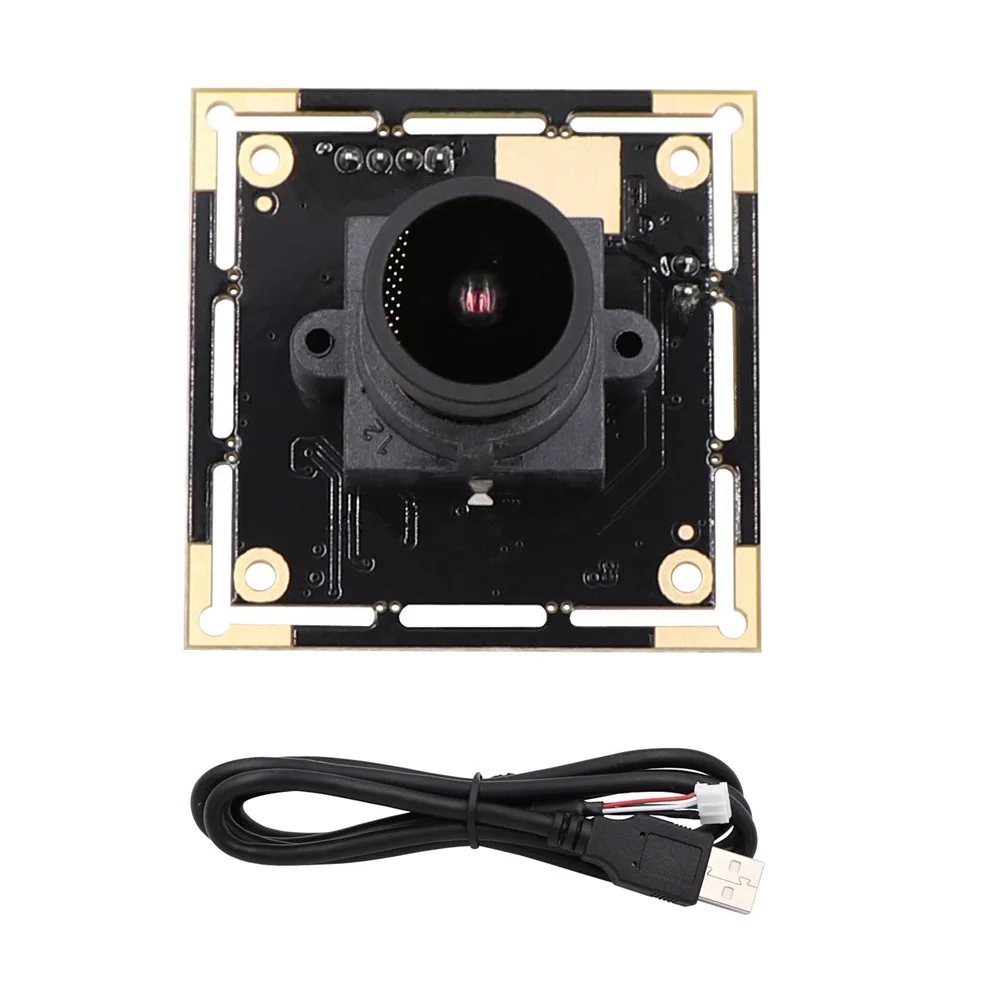 Non Distortion Wide Angle Fisheye Aptina AR0331 UVC Plug Play Webcam 1.3MP USB Camera Module for Windows Linux Android Mac | Безопасность