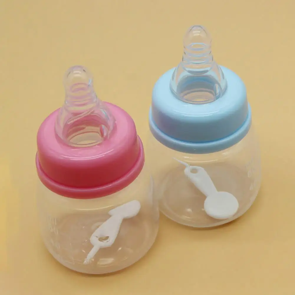 

Baby Infant Newborn 60ml Feeding Nursing Nipple Bottle Juice Drinking Container