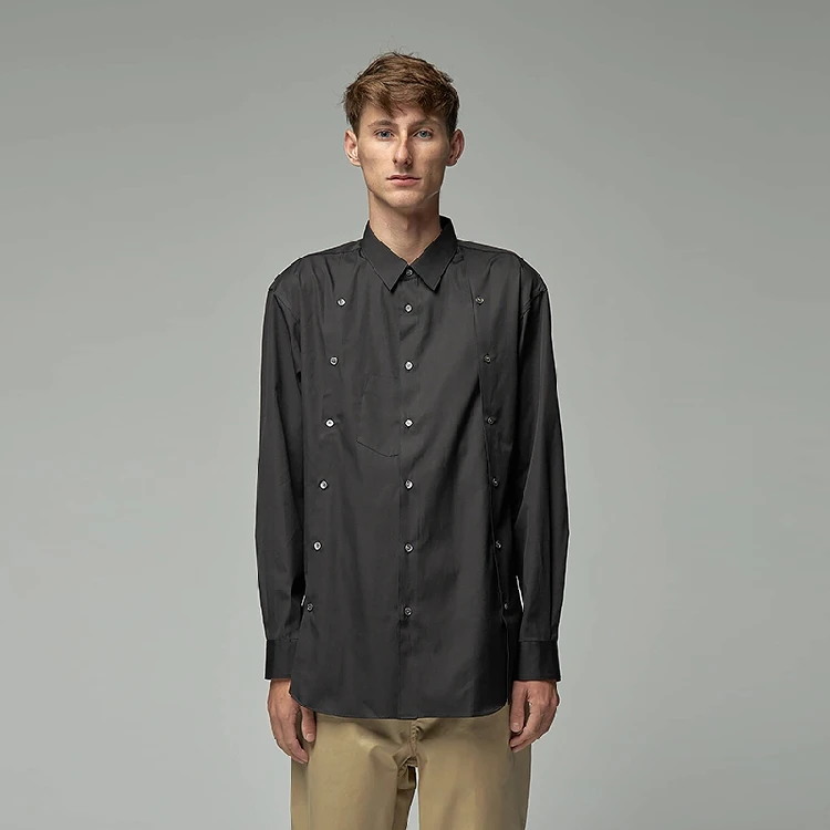Новая мужская одежда индивидуальная универсальная Свободная рубашка с