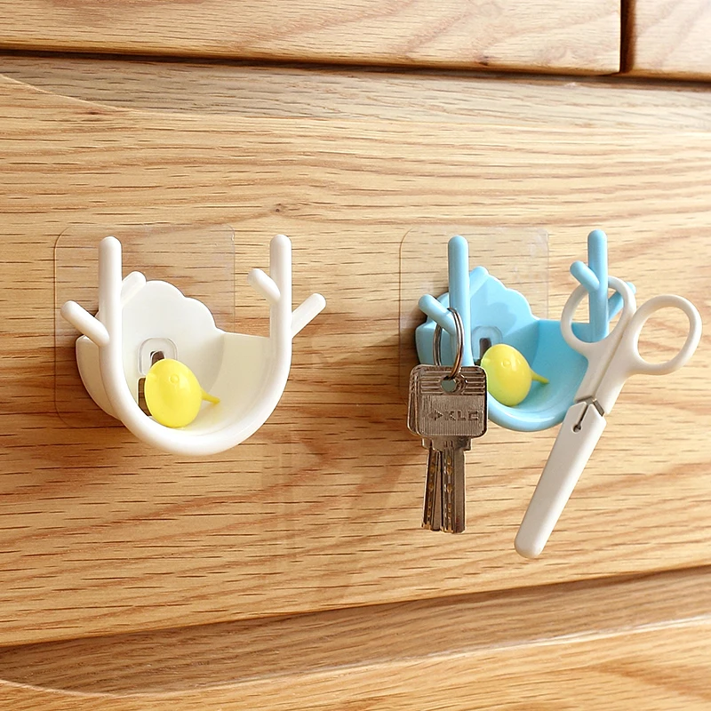 Милый ветви дизайн стеллаж для хранения бесшовные крюк в стену прямой Мощность