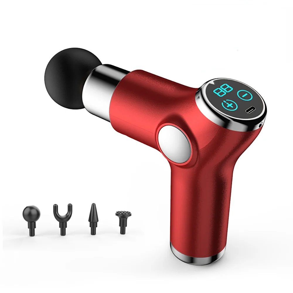 

Massage Gun Mini Muscle Theragun Fascia Gun Massage Body Neck Massager Deep Tissue Percussion Relaxation Pain Relief Exercising