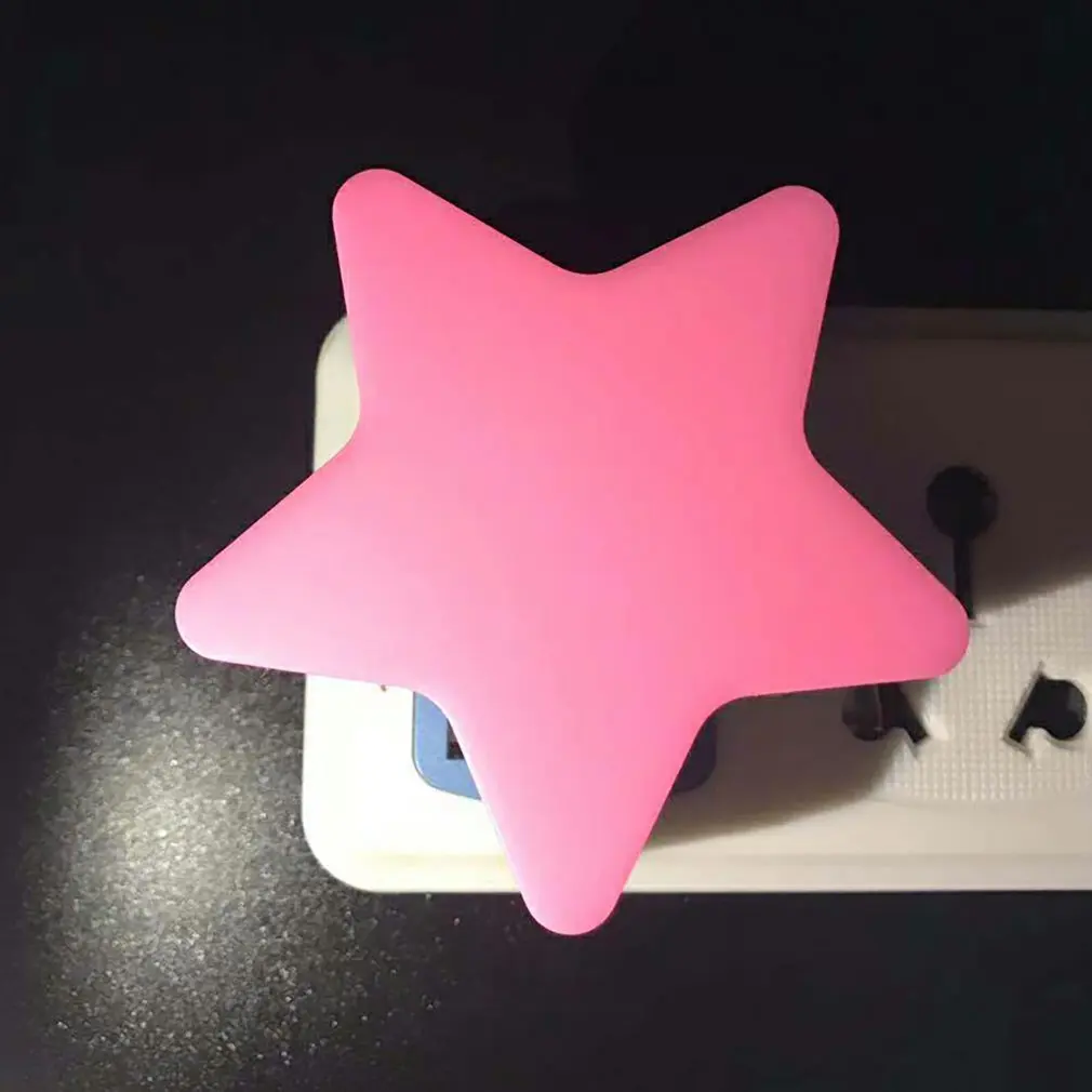 

LED Night Light Mini Cute Wall Plug-in Auto Sensor Bedside Lamp For Bedroom Kid's Room Hallway Corridor Stairs US 220V