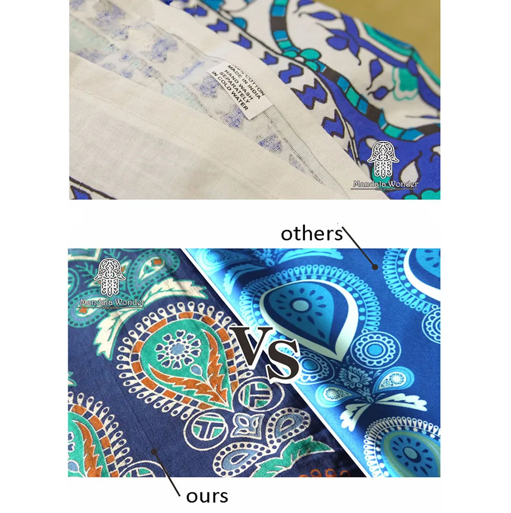 Мандала ручной работы висящий гобелен винтажный домашний Декор Фон Ткань