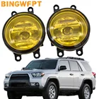 Автомобильные противотуманные фары в сборе, светодиодный дневные ходовые огни DRL для Toyota 4runner 2010-2020, 2 шт.