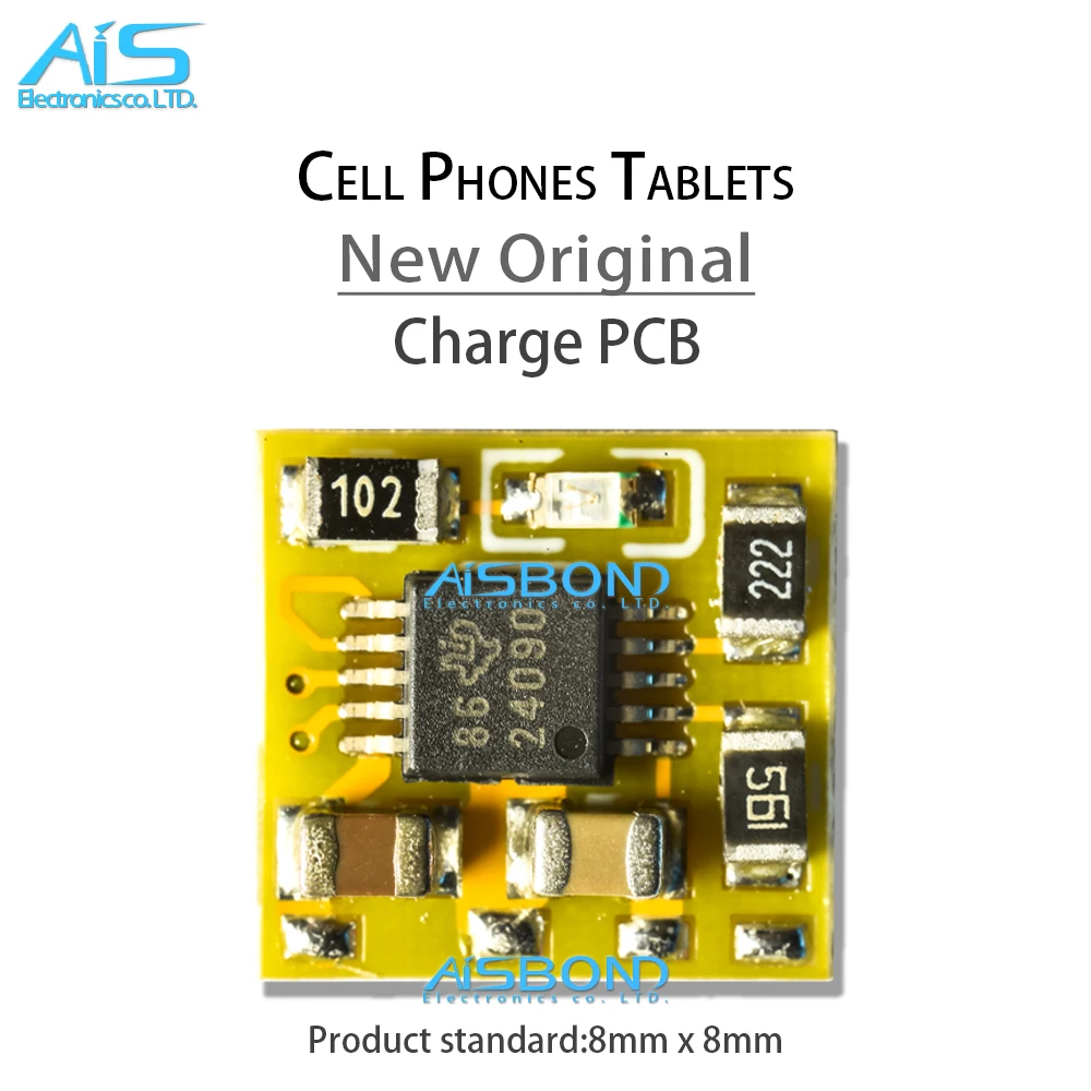 5 шт./лот зарядное устройство с простым чипом печатная плата фиксация мобильных