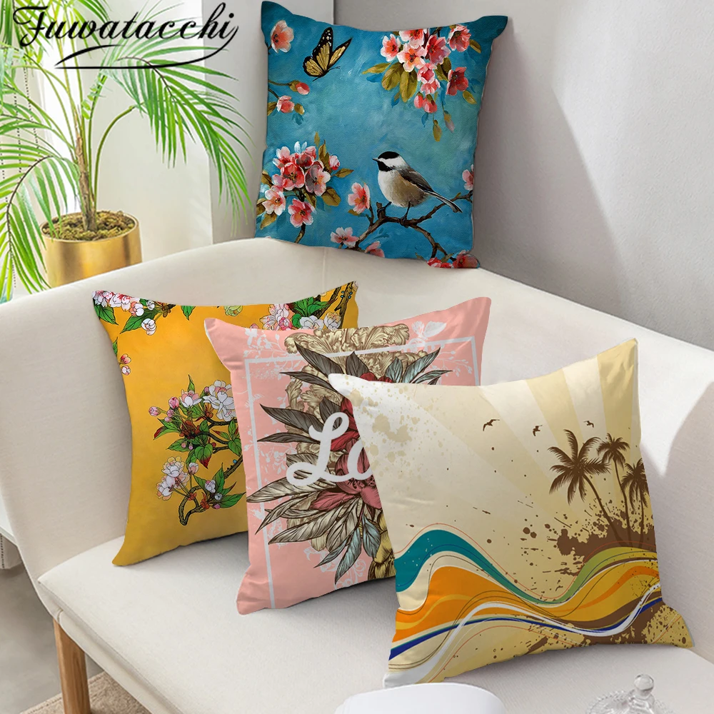 Чехол для подушки в виде птицы|Наволочки| |