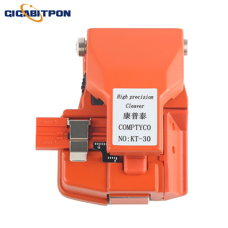 The new KT-30 push-type high-precision shelled fiber cleaver, suitable for fiber fusion splicer
