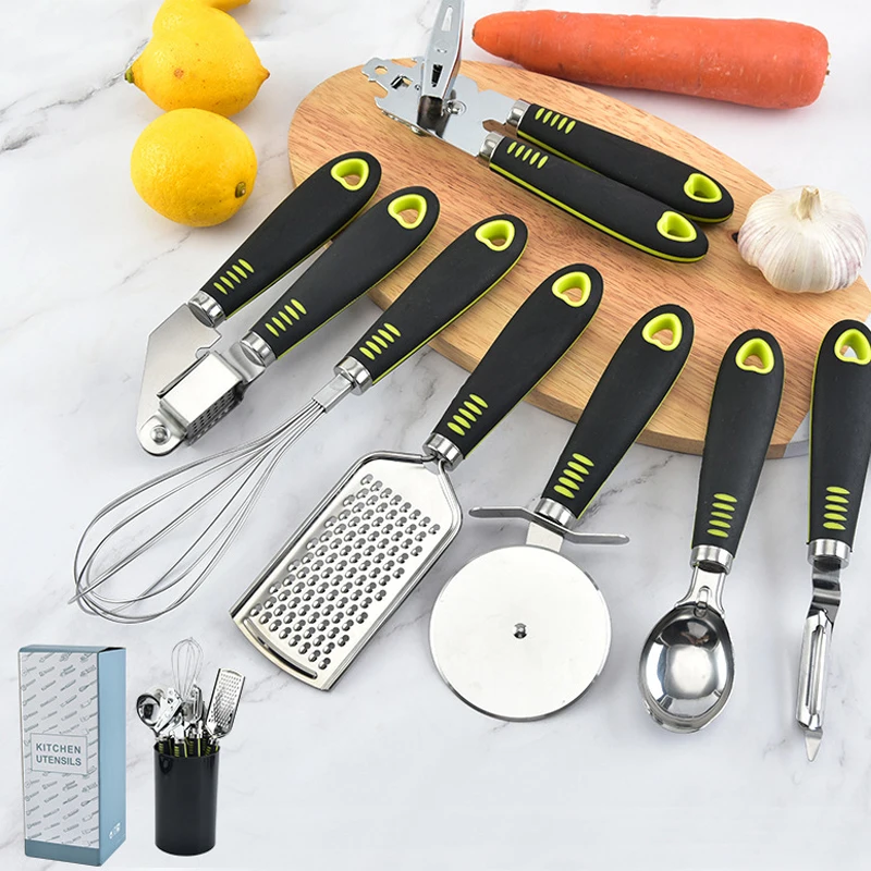 7 шт./компл. кухонные принадлежности овощерезка из нержавеющей стали