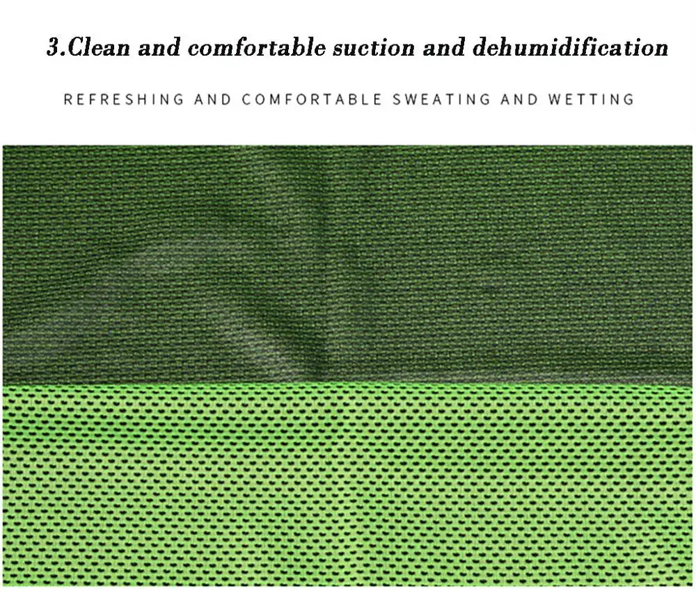 Горячее портативное спортивное полотенце из микрофибры Быстрый лед для