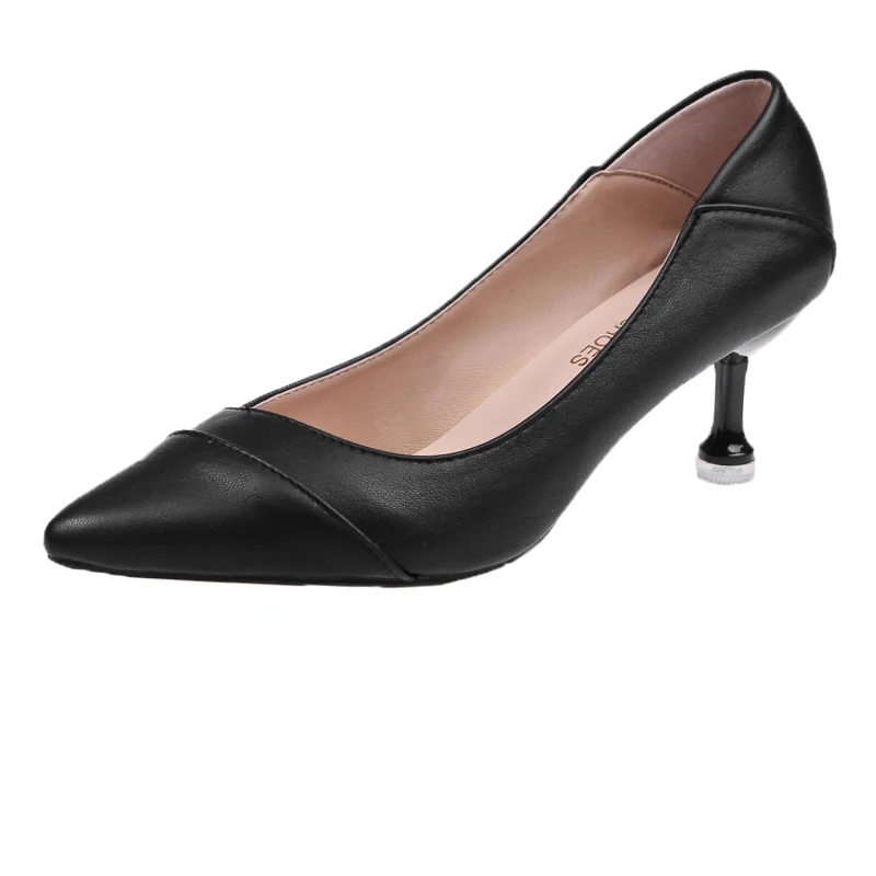 Туфли женские на низком каблуке офисные удобные туфли-лодочки обувь для вечерние