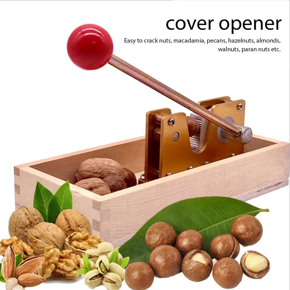 

Innovative Leverage Manual Nutcracker Nut Tongs Pecan Nut Cracker Opener Tool With Organize Desktop For Nuts Macadamia Pecans