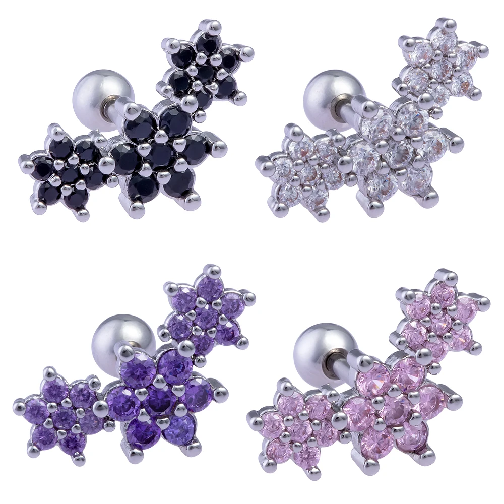 Женские серьги из хирургической стали пикантное ювелирное украшение для