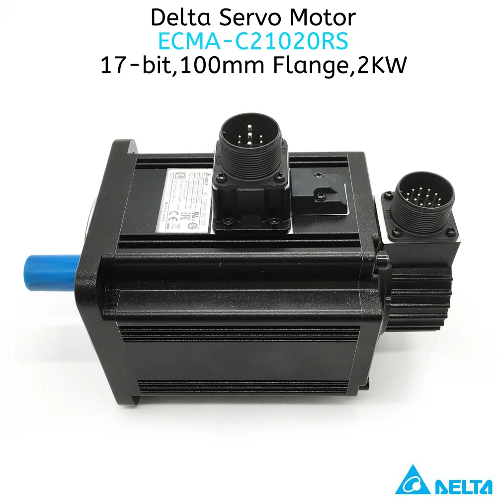 Delta 2KW 6.37NM 100 мм фланец серводвигатель переменного тока Привод комплект ASD B2 2023 B ECMA