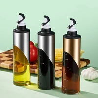 2pcs 650ml cooking condiment oil bottle glass bottles sauce bottle soy sauce olive oil bottle dispenser oil and vinegar bottles