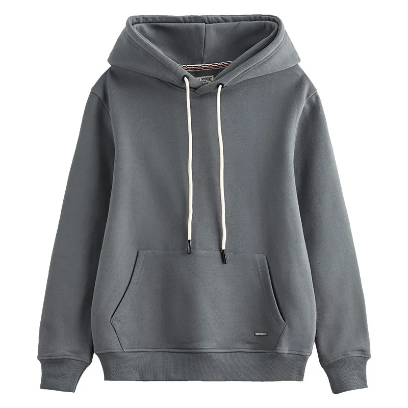 

KANNISAK Men's Hoodies 2021 Thick All Cotton Plus Velvet Streetwear Harajuku Men's/Women's Hooded Hoodie Hip Hop Sweatshirts