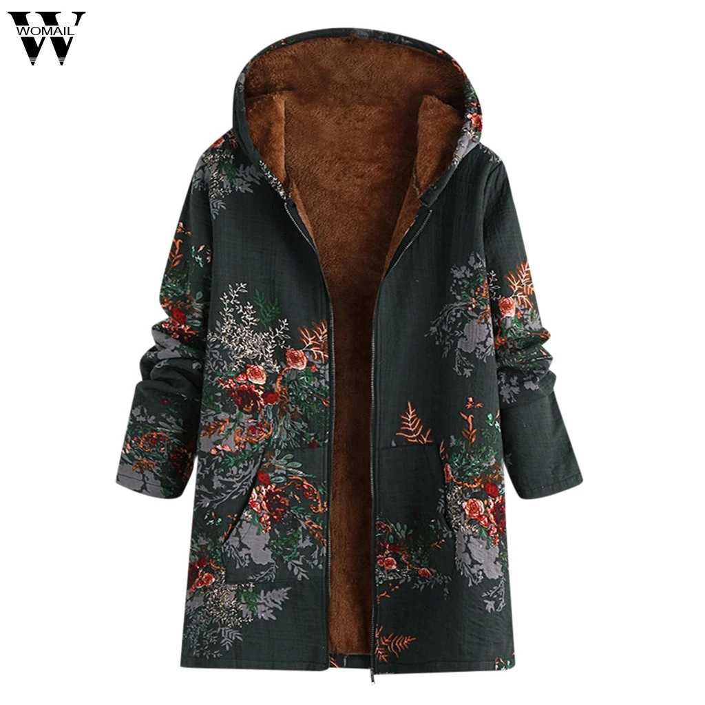 Женские зимние теплые флисовые пальто женские куртки размера плюс парки на