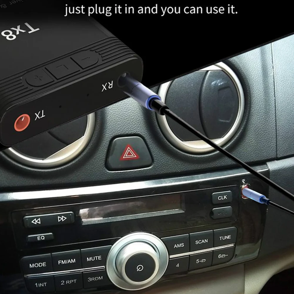 Tx8 2 в 1 Bluetooth передатчик приемник аудио адаптер и для ТВ ПК наушники MP3/MP4