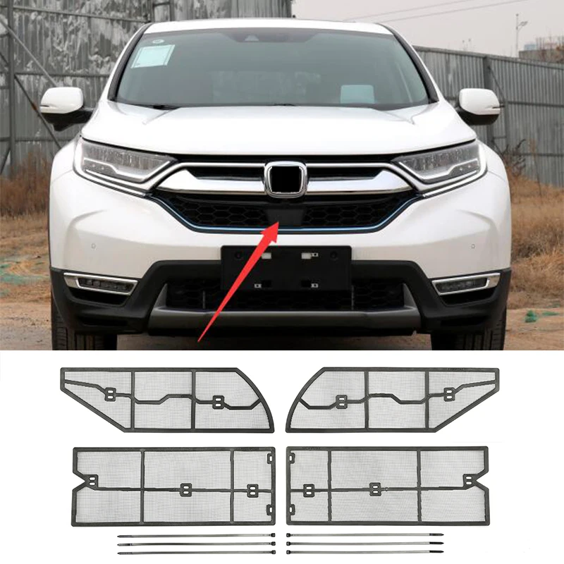 Сетка для защиты от насекомых в автомобиле из нержавеющей стали Honda CRV 2017 2018 2019 2020