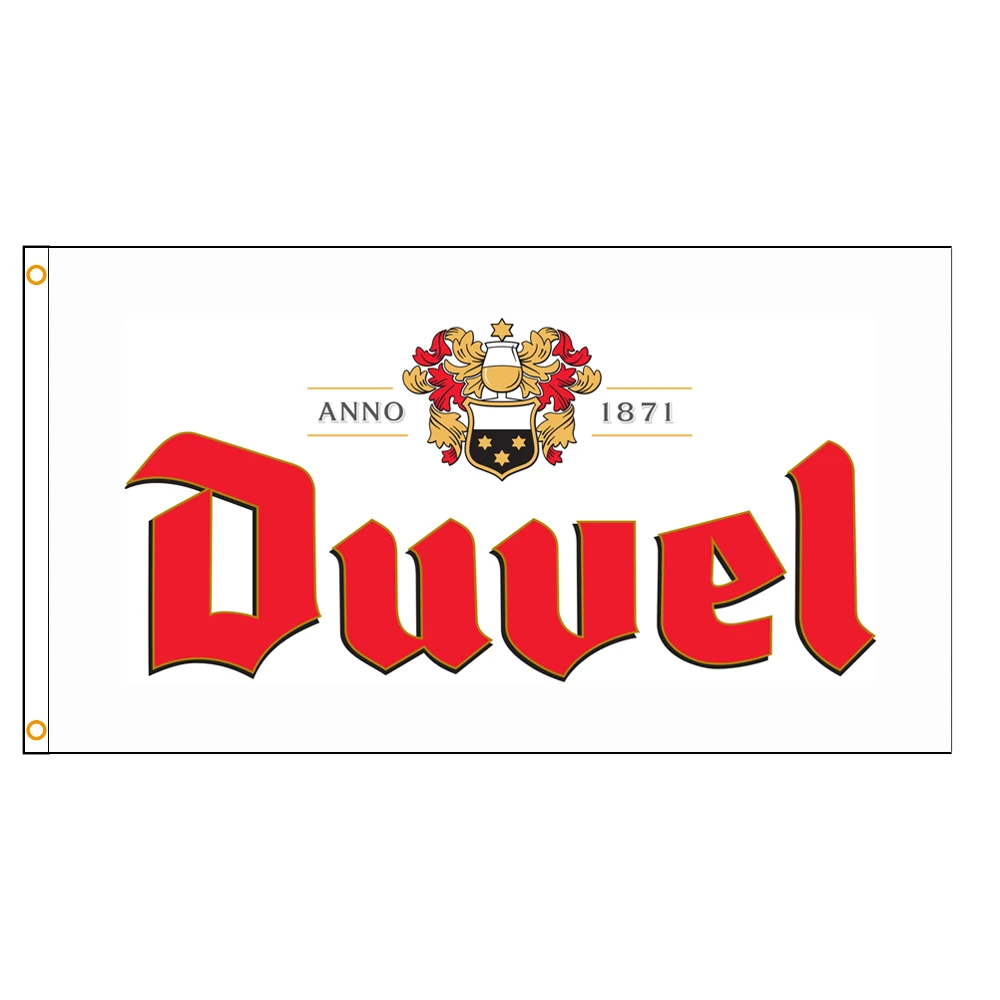 Флаг бельгийского пива Duvel 90x150 см | Дом и сад
