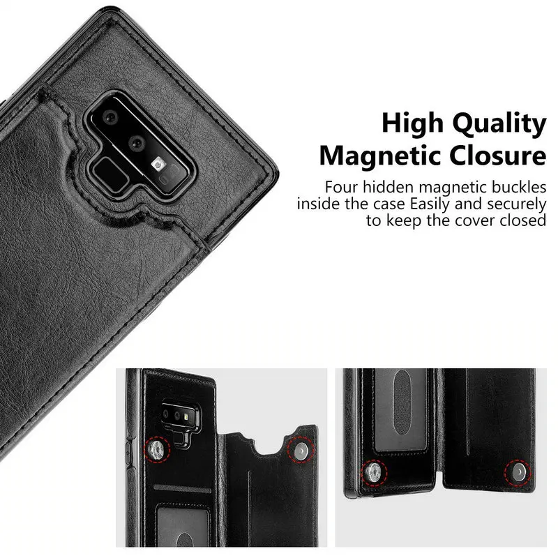 Роскошный кожаный чехол для samsung S9Plus чехол S10Plus Note9 чехол для Note 9 Galaxy S10 S9 S8 Etui для samsung Note 10 Plus чехол S10E