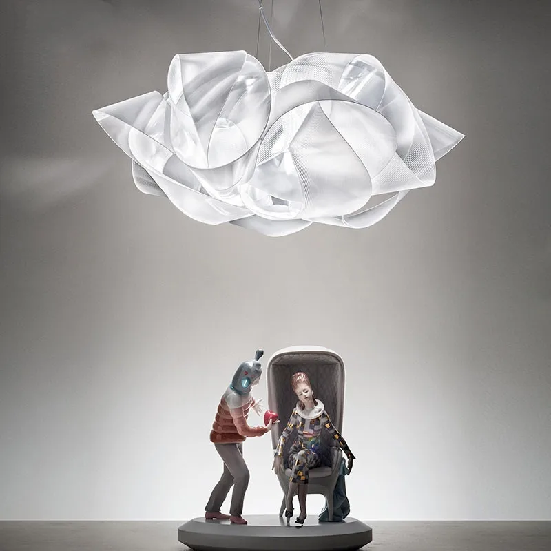 Подвесная лампа Fabula современные акриловые Необычные подвесные светильники