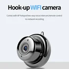 IP-камера V380 HD 1080P, Wi-Fi, ночное видение, двустороннее аудио