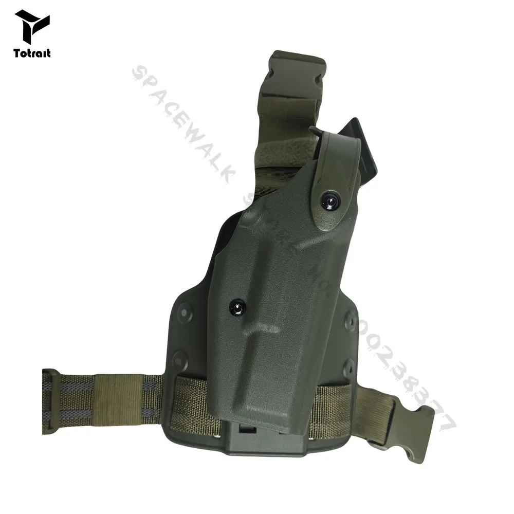 Тактическая охотничья кобура для Glock 17 Airsoft пистолета платформа ног охоты правой