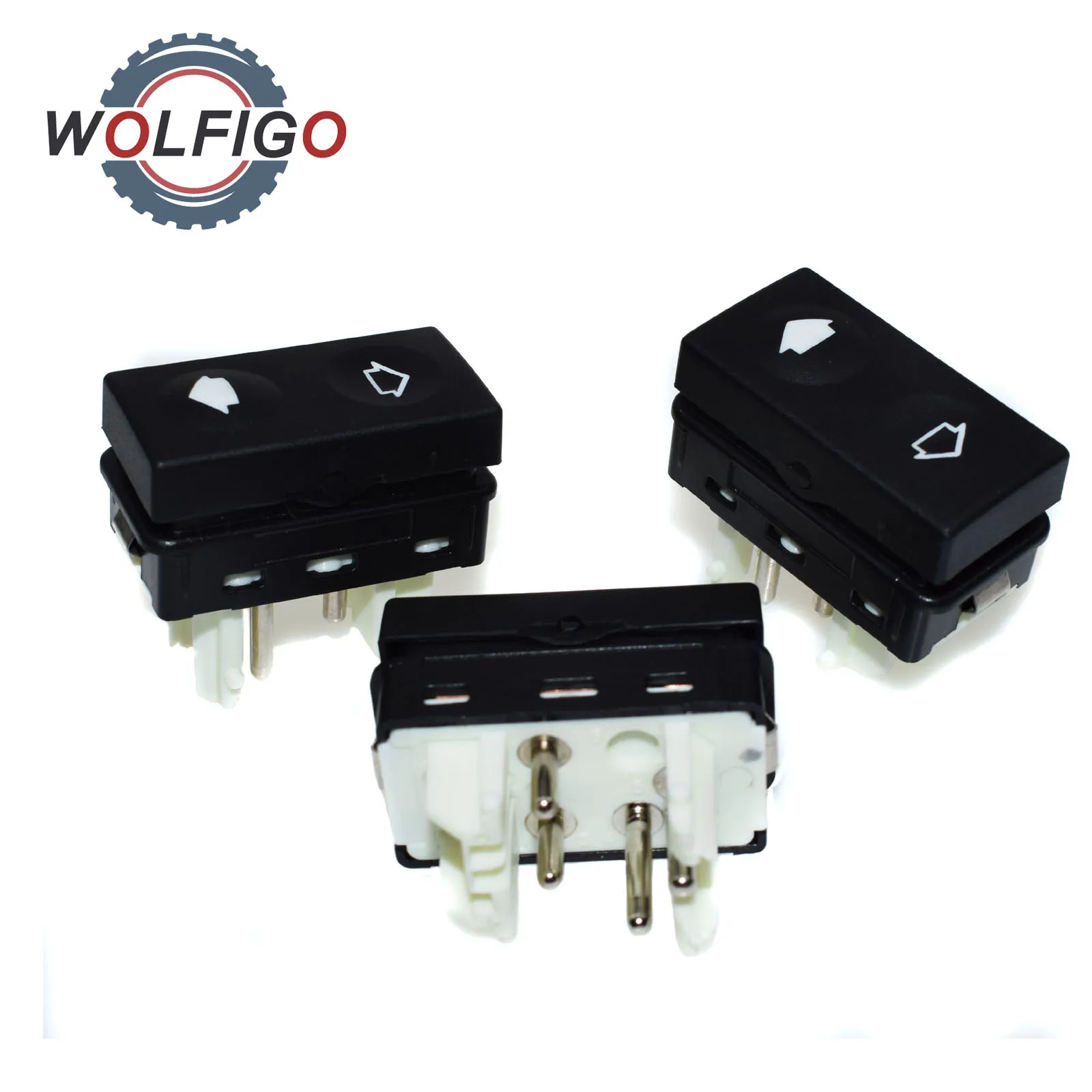 WOLFIGO 3 шт. переключатель электропитания двери окна 61311387916 для BMW E36 318is 320i 325i 328i Z3 M3