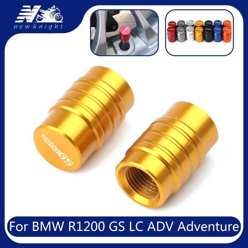 For BMW R 1200 GS LC R1200GS R 1200GS ADV Adventure 2014-2020 2019 2018 2017 Wheel Tire Valve Caps CNC Aluminum Airtight Covers