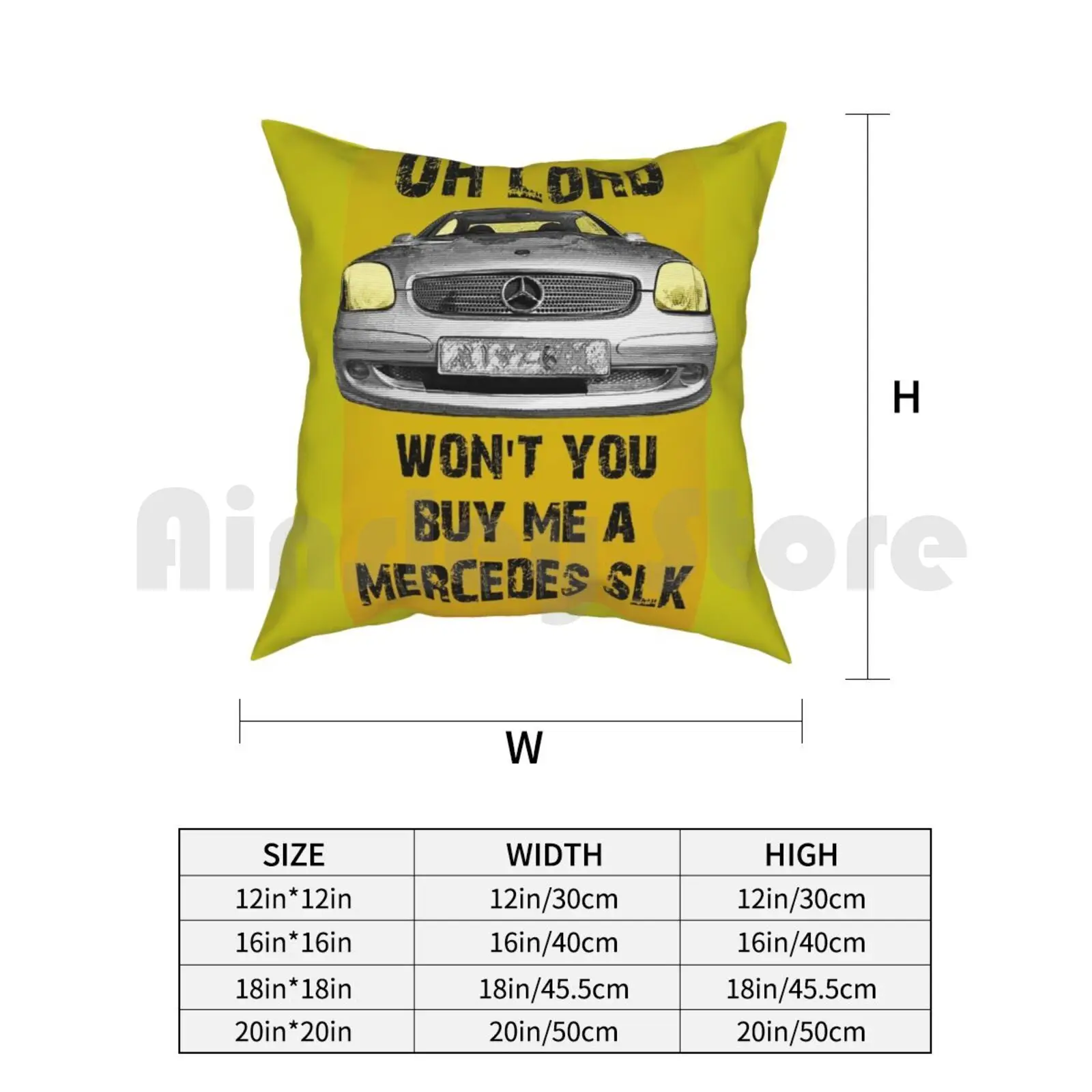 Подушка с текстом Oh Lord-Song чехол домашняя мягкая декоративная подушка принтом