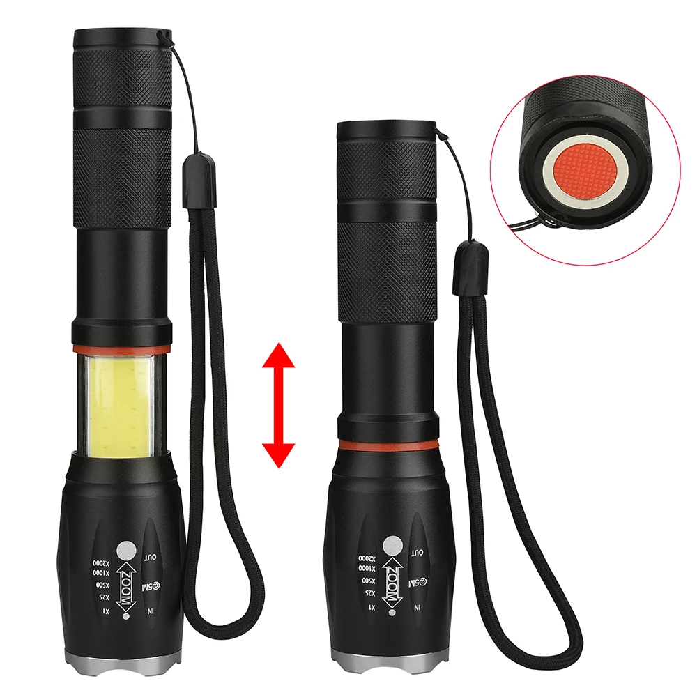 8000 люмен COB перезаряжаемый светодиодный велосипедный фонарь L2 водонепроницаемый