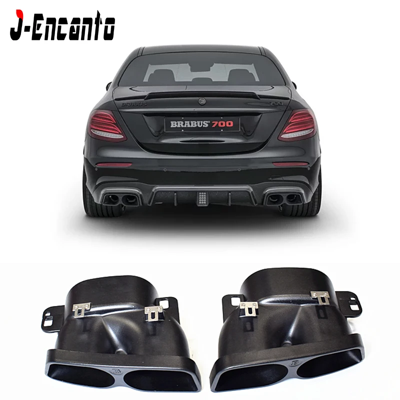 Для Mercedes Benz W205 W212 W222 W204 W207 C E S класс автомобильные выхлопные системы задний глушитель наконечник выхлопные наконечники