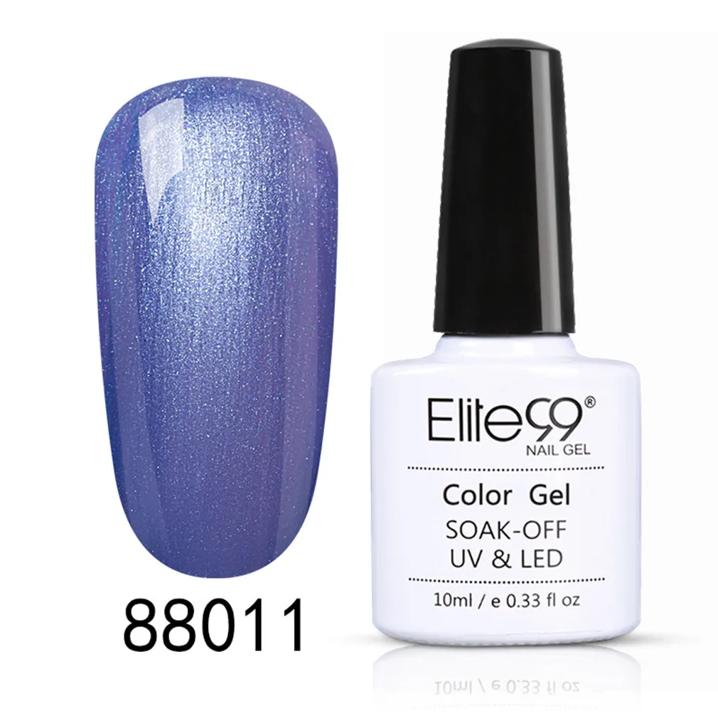 88011 Elite99 10 мл сменный Гель-лак для нейл-арта мрамор Halo эффект гель Перманентный лак для ногтей замачиваемый маникюрный гель для ногтей лак - Цвет: 88011
