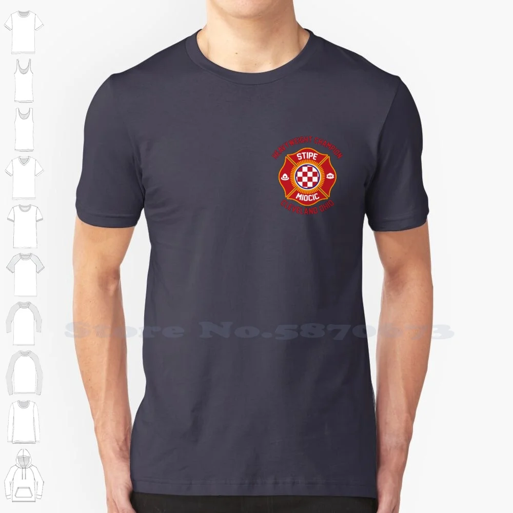 

Stipe Miocic Custom Funny Hot Sale Tshirt Mma Stipe Miocic Stipe Miocic Heavyweight Champion Fighter Firefighter