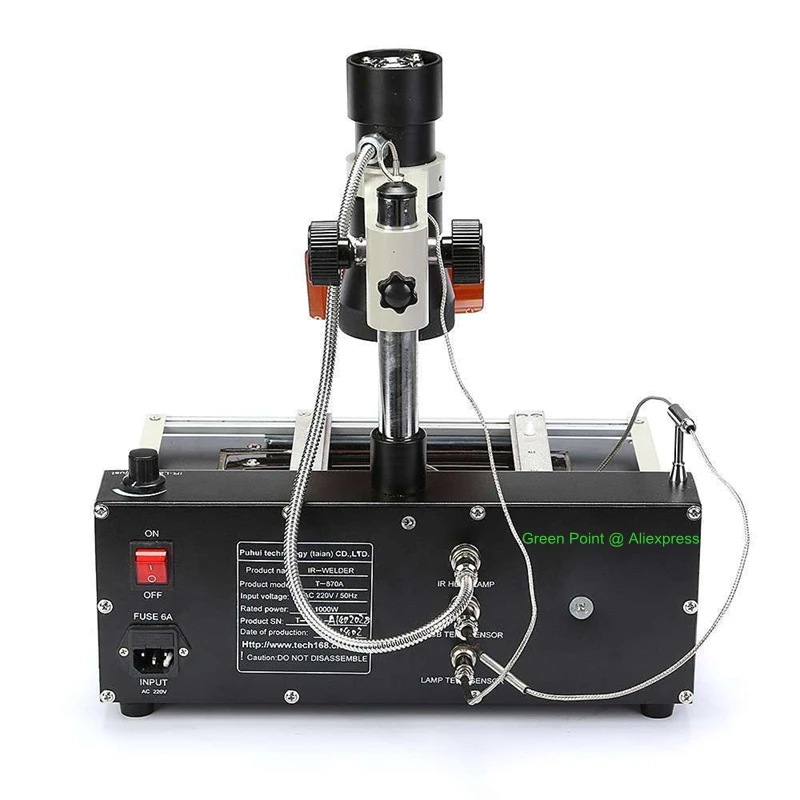 Фирменная Новинка PUHUI T 870A IRDA WELDER тепла лампы T870A Repacement нагревательные освещение