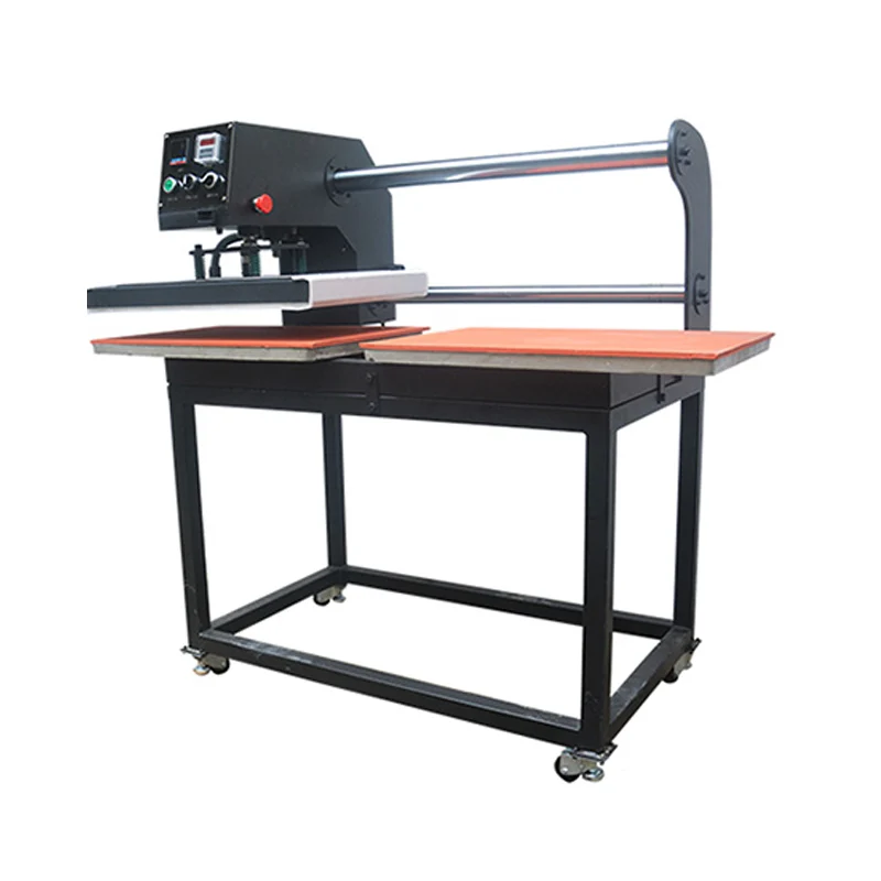 

XY-SHJ Pneumatic Heat Transfer Machine Double-position Pneumatic Hot Stamping Machine T-shirt Thermal Transfer Machines 40x60cm