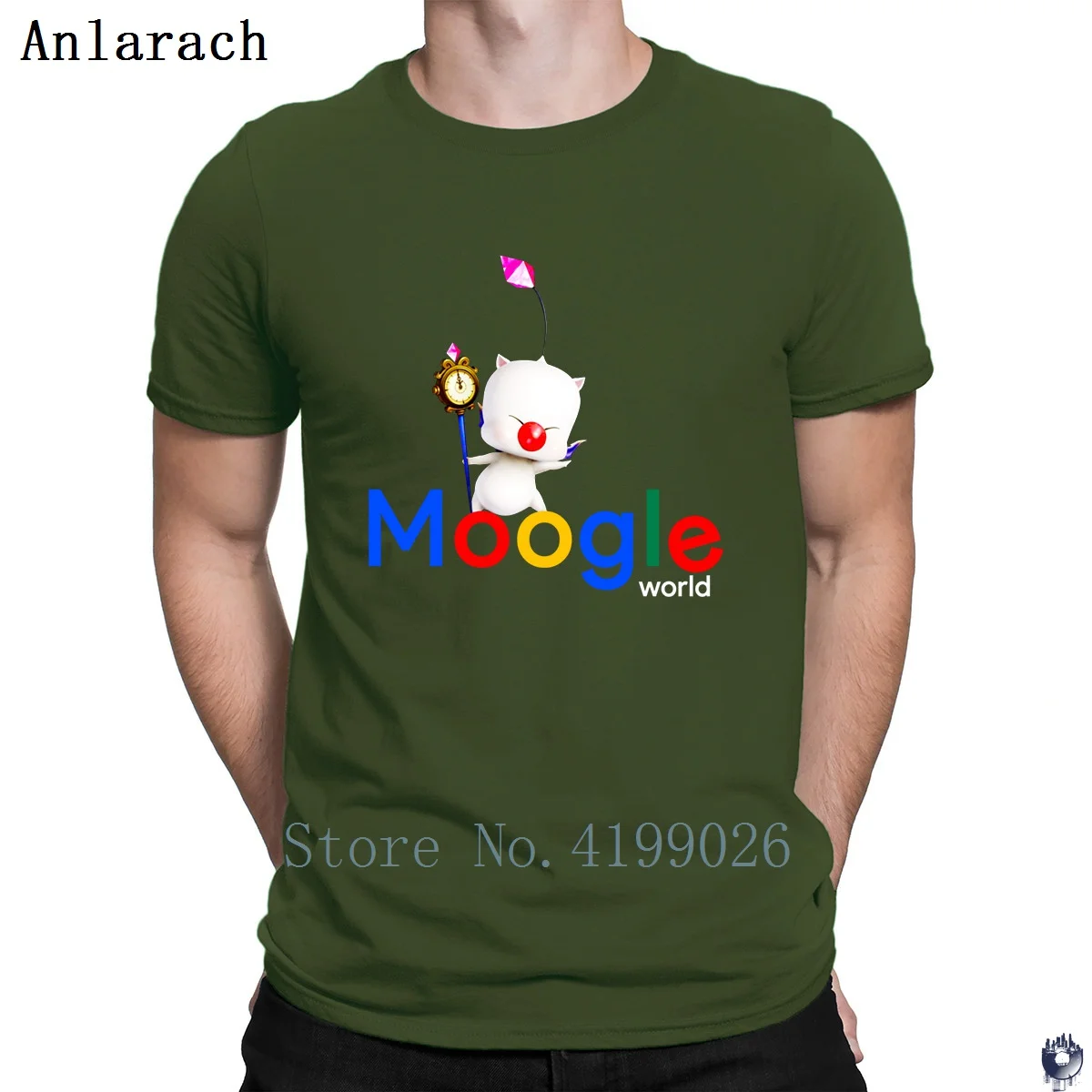 Если вам нужна помощь moogle футболка Новое поступление против морщин унисекс весна