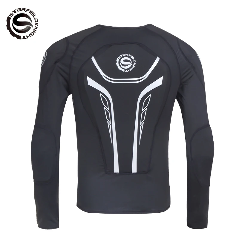 

New Motorcycle Jacket Armor Body Protection Motor Turtle Racing Moto Cross Back Support Shoulder/Arm Protector Breathable Shirt