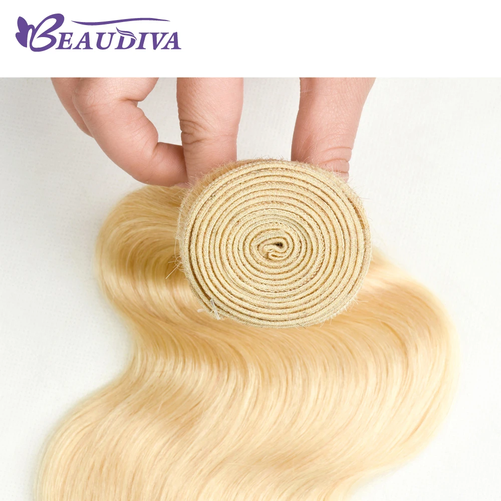Beaudiva бразильские объемные волнистые 3 пряди человеческих волос для наращивания 1B натуральный цвет 8-24 дюйма бразильские волосы для наращивания 95-100 г