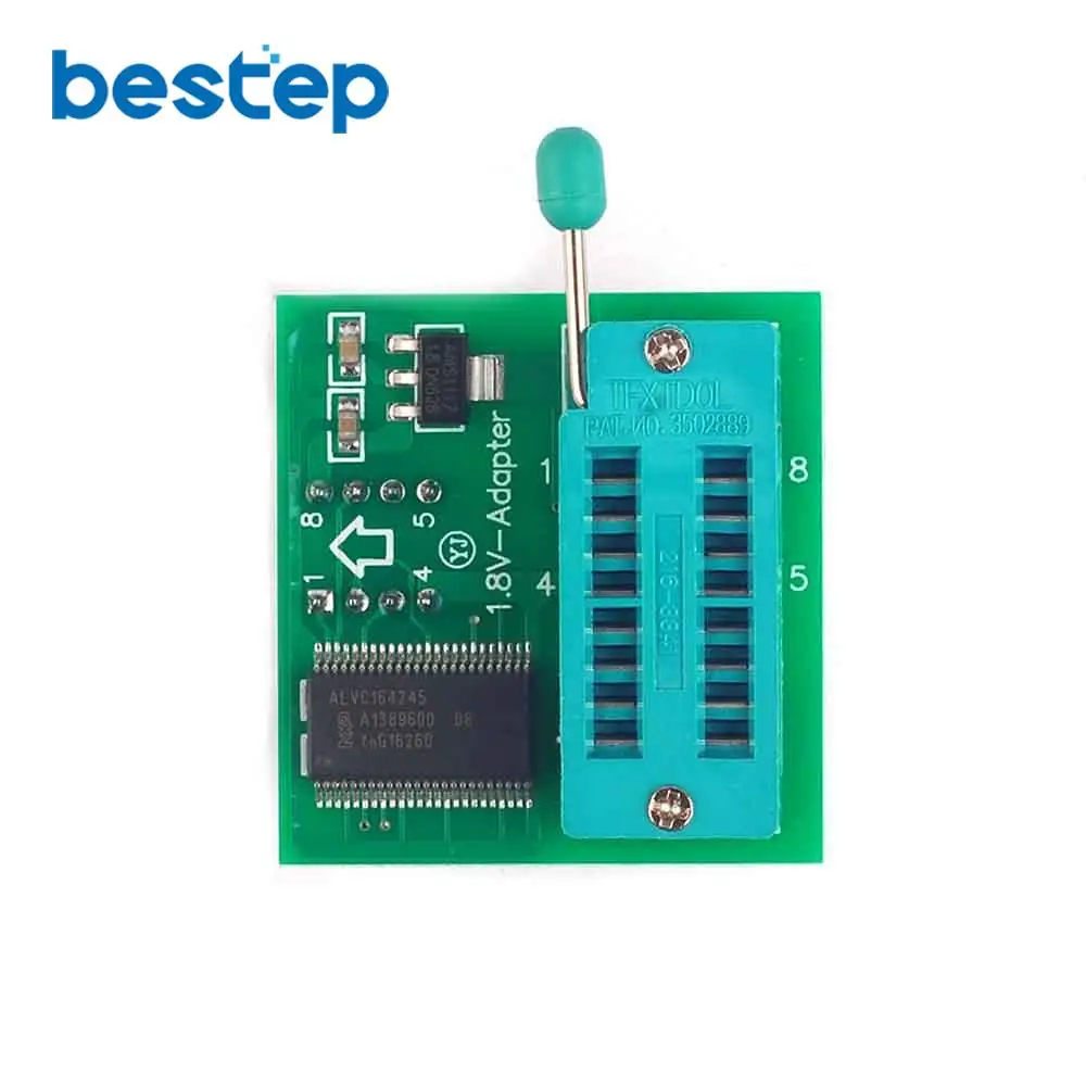 Адаптер 1,8 в для Iphone или материнской платы 1,8 в SPI Flash SOP8 DIP8 W25 MX25 используется для программистов TL866CS TL866A EZP2010 EZP2013 CH341