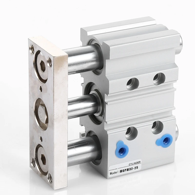 MGPM серии 3 позиции SMC Воздушный цилиндр компактный направляющий шток к