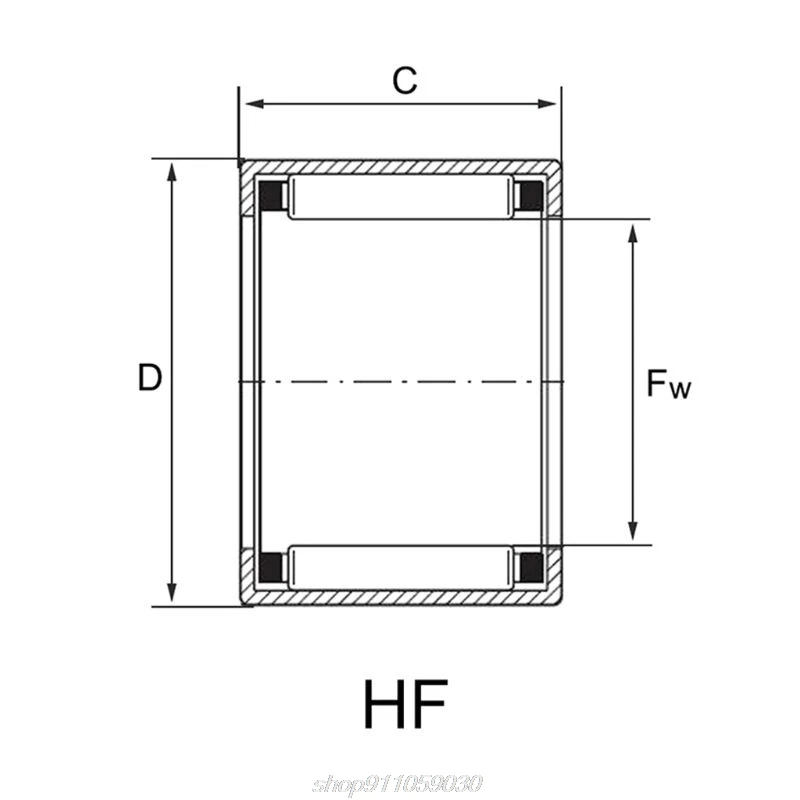 

30PCS Silver Octagonal One Way Clutch Bearing Needle Roller 1.4x0.8x1.2cm Fit For EasyMop HF081412 Replacement J27 21 Dropship