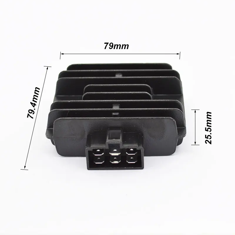 

Motorcycle 6 Pin Voltage Regulator Rectifier Assy for HONDA GLH 125 E STORM GLH125SHC/D GLH 125 SH 2012 2013