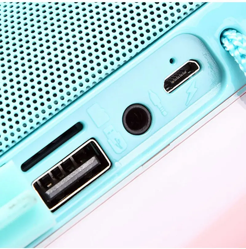 Портативный Bluetooth динамик светодиодный беспроводной динамик s 10 Вт 3D стерео музыка объемный сабвуфер Поддержка FM TF карта внешний динамик