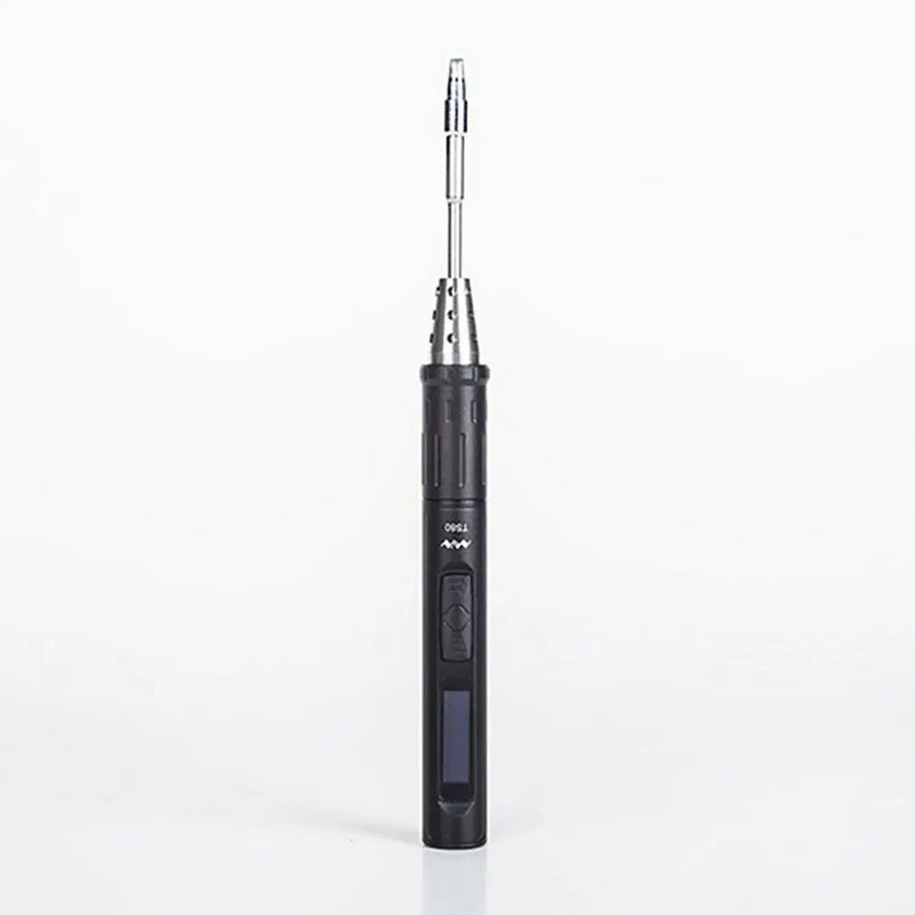 

New TS80 Portable Digital Soldering Iron Tool Set with USB Type-C Power Port Heating Design Digital OLED Screen Display