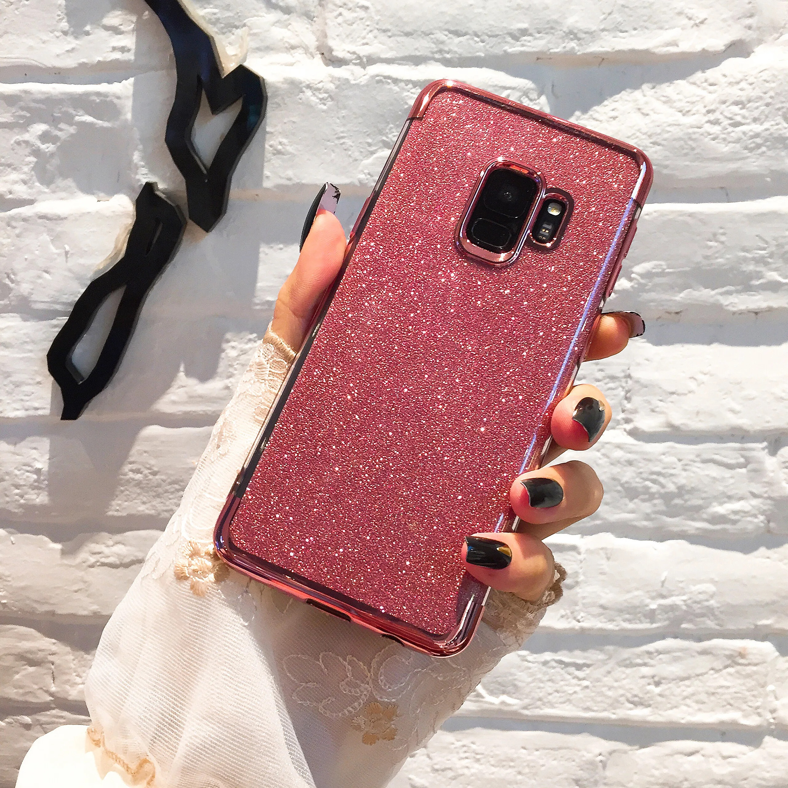 Алмазный чехол на мобильный телефон для samsung Galaxy S10 Note 9 10 pro J4 J6 A9 A7 2018 A750 M10 M20 M30 A20E A70