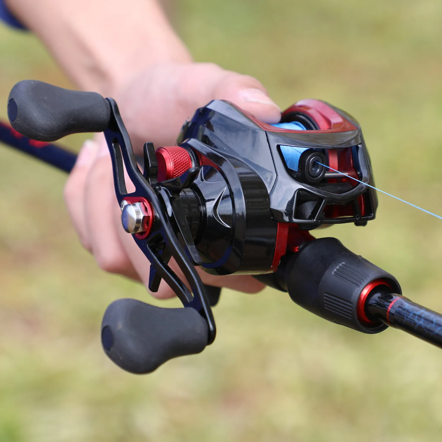 

17+1bb Baitcasting Fishing Reel Casting Anti-Corrosio Reels Saltwater Freshwater Fishing Coil Wheels De Pesce