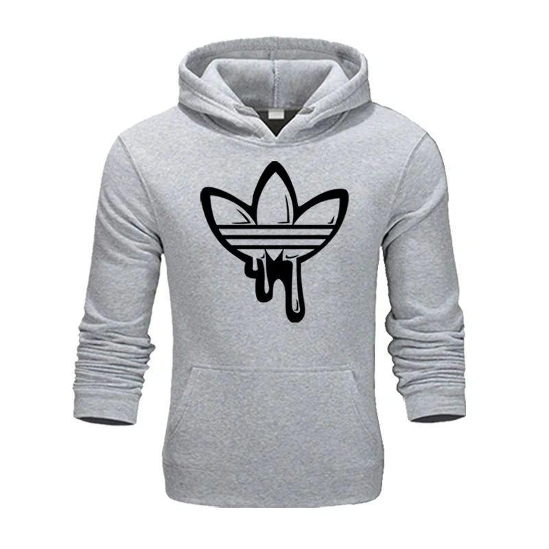 Осенние мужские модные толстовки с капюшоном Мужские одноцветные кофты с капюшоном хип хоп тренировочная фуфайка топы мужская одежда с капюшоном для улицы