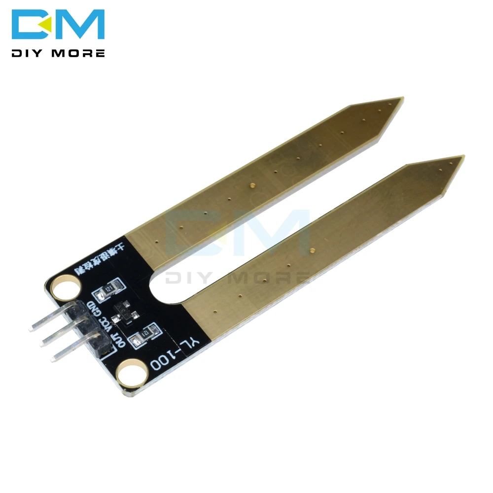 YL-100 3Pin модуль обнаружения почвы гигрометр датчик влажности тестовая плата для